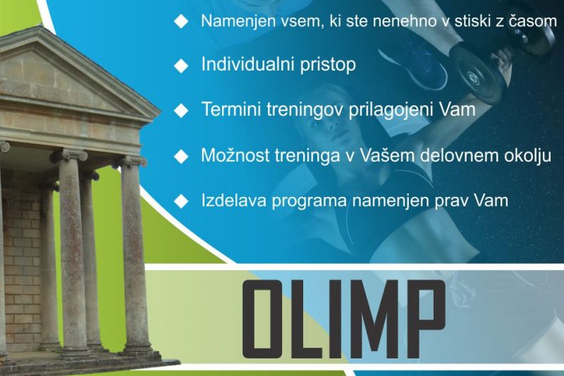 Osebno trenerstvo - Drago Adamič - program OLIMP